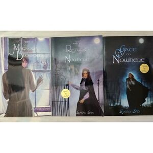 Gate To Nowhere Set Of 3  Leanna Sain, Signed, Mystery Zirconia North Carolina